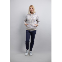 Hoodie Harcour Samy Elektrisches Blau
