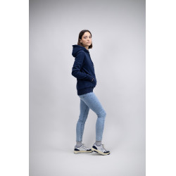 Hoodie Harcour Samy Marine Marineblau