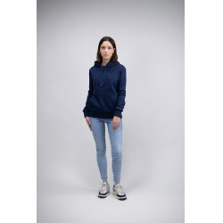 Hoodie Harcour Samy Marine Marineblau