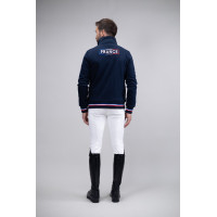 Sweat Frankreich Harcour Reveurh Marine Marineblau
