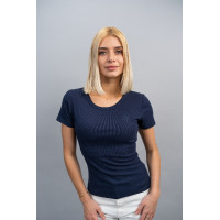 T-Shirt Harcour Tarlala Marine Marineblau