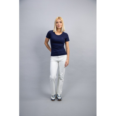 T-Shirt Harcour Tarlala Marine Marineblau
