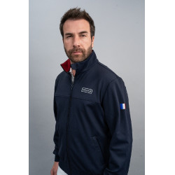 Jacke Frankreich Harcour Jagger Marine Marineblau