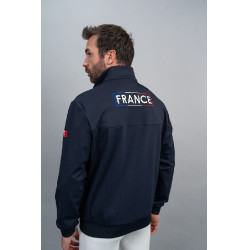 Jacke Frankreich Harcour Jagger Marine Marineblau