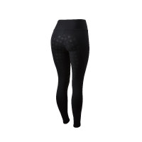 Reitleggings mit Silikon-Vollbesatz Horze Juliet Schwarz