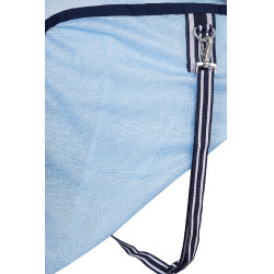 Fliegendecke Freja Horze mit Halsteil Hellblau Fliegendecke Freja Horze mit Halsteil Hellblau