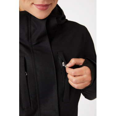 Technische Schutzjacke Horze Jadine Damen Schwarz