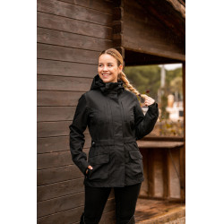 Technische Schutzjacke Horze Jadine Damen Schwarz
