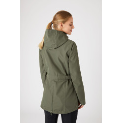 Technische Schutzjacke Horze Jadine Damen Khakigrüner Käfer Grün Technische Schutzjacke Horze Jadine Damen Khakigrüner Käfer Grün