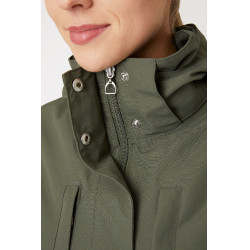 Technische Schutzjacke Horze Jadine Damen Khakigrüner Käfer Grün Technische Schutzjacke Horze Jadine Damen Khakigrüner Käfer Grün