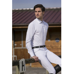 Polo Equithème Mesh langarm Polo Equithème Mesh langarm