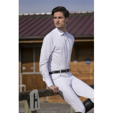 Polo Equithème Mesh langarm Polo Equithème Mesh langarm