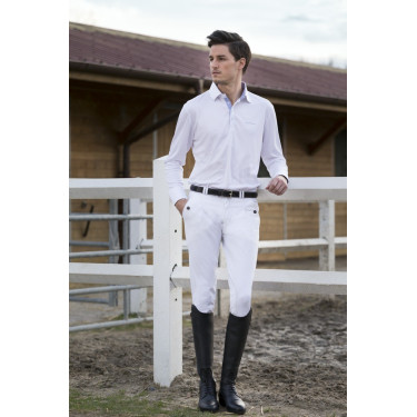 Polo Equithème Mesh langarm Polo Equithème Mesh langarm