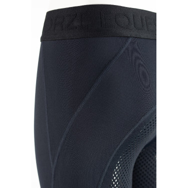 Reithose mit Vollbesatz und Silikon Madison Kinder Horze Dunkelmarineblau