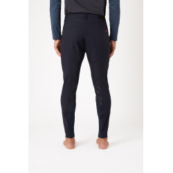 Herren-Vollbesatzreithose B Vertigo Ethan Dunkelmarineblau