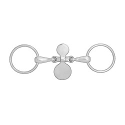 Olivenkopfgebiss mit Schlüssellochscheiben Horze Olivenkopfgebiss mit Schlüssellochscheiben Horze