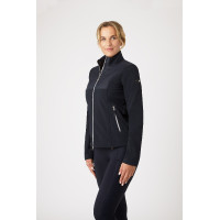 Hybride Softshell-Jacke Horze Maeve Damen Dunkelmarineblau Hybride Softshell-Jacke Horze Maeve Damen Dunkelmarineblau