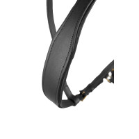 Kombiniertes Reithalfter Orlando Horze bitless aus Leder Schwarz