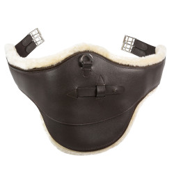 Atlanta Langgurt Horze Lammfell Dunkelbraun