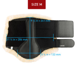 Geschlossene Gamaschen Horze Signature Schwarz