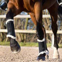 Geschlossene Gamaschen Horze Signature Schwarz