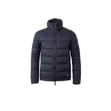 Leichte gesteppte Jacke Horze Alicia Kinder Marineblau Leichte gesteppte Jacke Horze Alicia Kinder Marineblau
