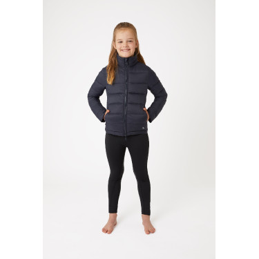 Leichte gesteppte Jacke Horze Alicia Kinder Marineblau Leichte gesteppte Jacke Horze Alicia Kinder Marineblau