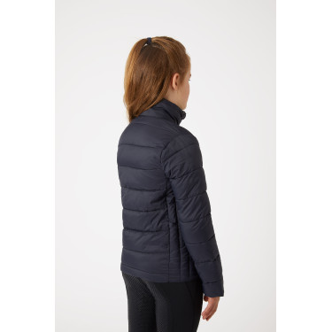 Leichte gesteppte Jacke Horze Alicia Kinder Marineblau Leichte gesteppte Jacke Horze Alicia Kinder Marineblau
