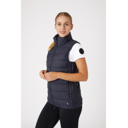 Ärmellose gesteppte Unisex-Weste Horze Avery Marineblau