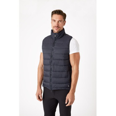 Ärmellose gesteppte Unisex-Weste Horze Avery Marineblau Ärmellose gesteppte Unisex-Weste Horze Avery Marineblau