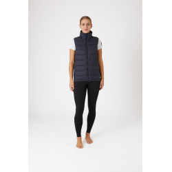 Ärmellose gesteppte Unisex-Weste Horze Avery Marineblau