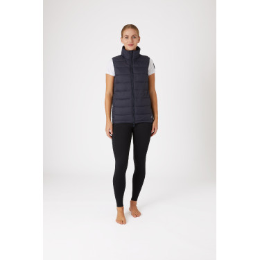 Ärmellose gesteppte Unisex-Weste Horze Avery Marineblau Ärmellose gesteppte Unisex-Weste Horze Avery Marineblau