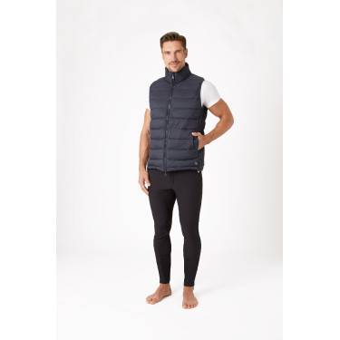 Ärmellose gesteppte Unisex-Weste Horze Avery Marineblau Ärmellose gesteppte Unisex-Weste Horze Avery Marineblau