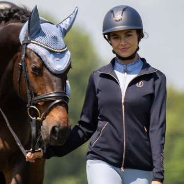 Cardigan Imperial Riding Sporty Sparks Marine Marineblau