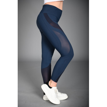 Reitleggings Euro-Star Flying Figure FullGrip Marine Marineblau Reitleggings Euro-Star Flying Figure FullGrip Marine Marineblau