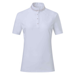 Wettkampf-Poloshirt Euro-Star Estrella Optisches Weiß Weiß Wettkampf-Poloshirt Euro-Star Estrella Optisches Weiß Weiß