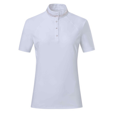 Wettkampf-Poloshirt Euro-Star Estrella Optisches Weiß Weiß Wettkampf-Poloshirt Euro-Star Estrella Optisches Weiß Weiß