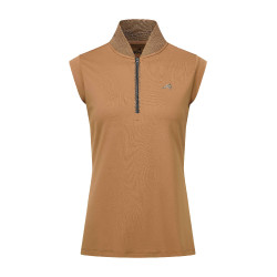 Top Euro-Star Ramona ärmellos Sepia Braun