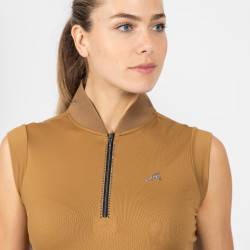 Top Euro-Star Ramona ärmellos Sepia Braun