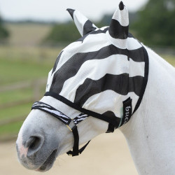 Fliegenschutzmaske Bucas Buzz-Off Zebra