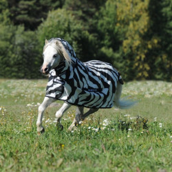 Fliegendecke Bucas Buzz-Off Zebra Full Neck Fliegendecke Bucas Buzz-Off Zebra Full Neck