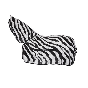 Bucas Buzz-Off Zebra Fliegendecke mit Halsteil Bucas Buzz-Off Zebra Fliegendecke mit Halsteil