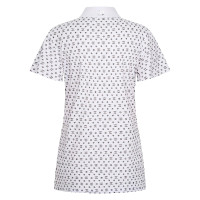 Poloshirt aus Tech-Stoff Imperial Riding Roxy AOP Weiß Weiß