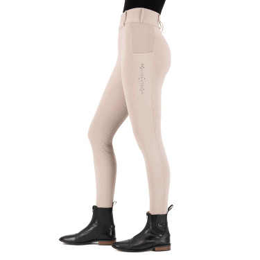Reitleggings HV Polo Evi FullGrip Seegras Beige