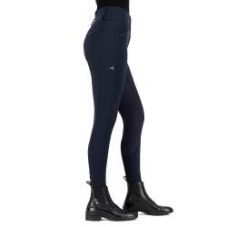 Reithose Euro-Star Aurelia Grip Connect Full Nacht Marineblau