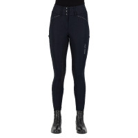 Pantalon d'équitation Euro-Star Aurelia Grip Connect Full Noir
