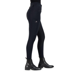 Reithose Euro-Star Aurelia Grip Connect Full Schwarz