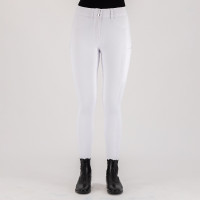 Pantalon d'équitation Euro-Star Empressive FullGrip Blanc