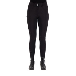 Reithose Euro-Star Empressive FullGrip Schwarz