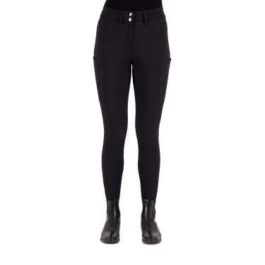 Reithose Euro-Star Empressive FullGrip Schwarz